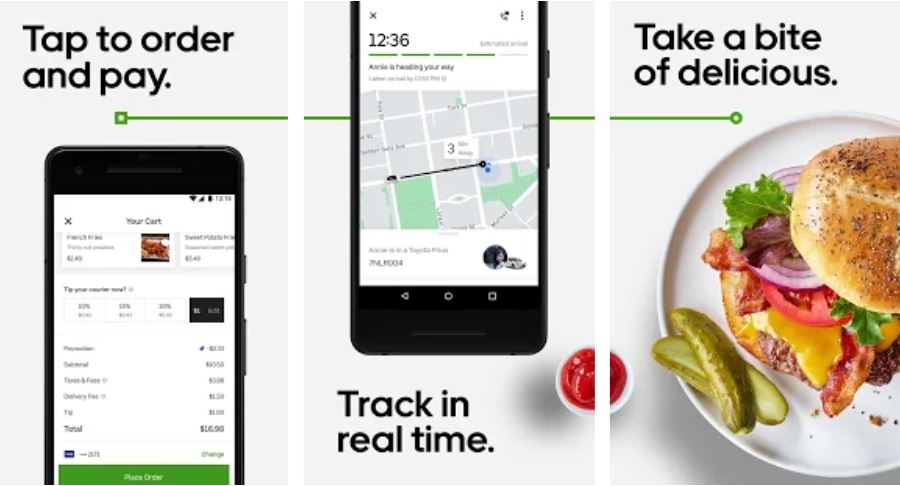 приложение uber eats
